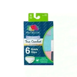BNWT Girls Kids Sz 10 True Comfort briefs underwear 6 pairs per pack modal comfy